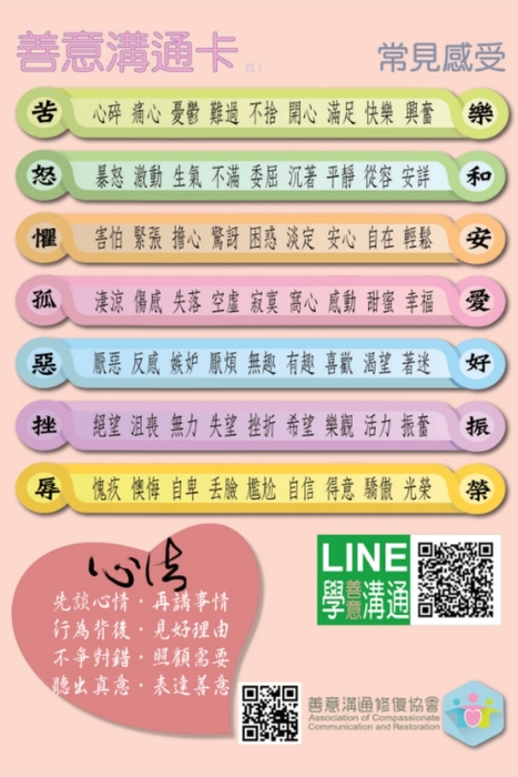 善意溝通卡01