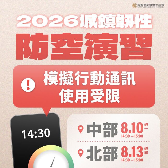 城鎮韌性（防空）演習